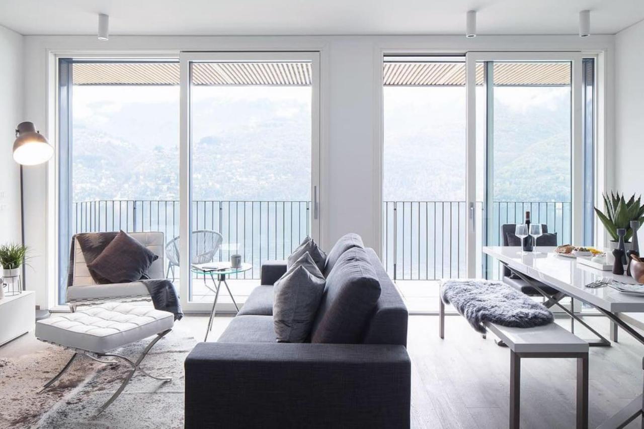 Apartamento Ulivi Luxury Loft & Pool - The House Of Travelers Carate Urio Exterior foto